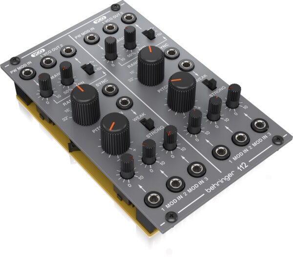 BEHRINGER 112 DUAL VCO MODULO EURORACK SYSTEM 100 DUE OSCILLATORI 18 CONTROLLI