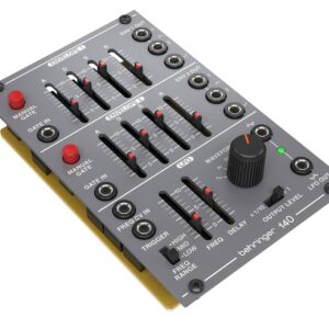 BEHRINGER 140 DUAL ENVELOPE / LFO MODULO EURORACK ANALOGICO SYSTEM 100 2 ADSR 5 ONDE 2 LFO 15 CONTROLLI