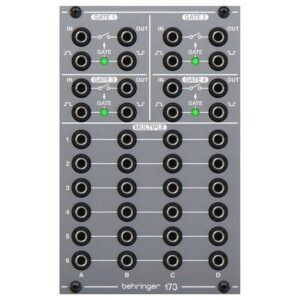 BEHRINGER 173 QUAD GATE MULTIPLES MODULO ANALOGICO QUAD GATE FORMATO EURORACK