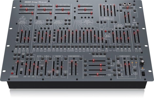 BEHRINGER 2600 GRAY MEANIE SINTETIZZATORE DESKTOP ANALOGICO SEMI-MODULARE MULTI-MODALE