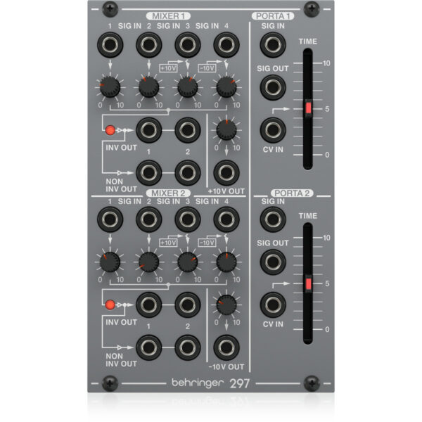 BEHRINGER 297 DUAL PORTAMENTO/CV UTILITIES MODULO EURORACK SYSTEM 100