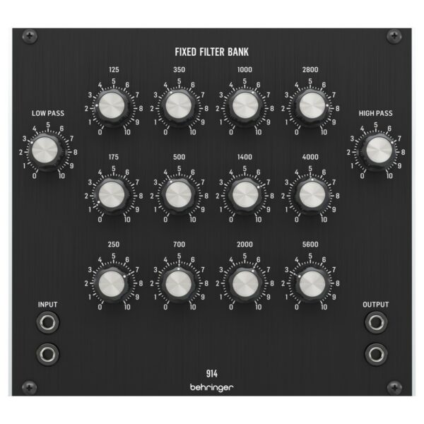 BEHRINGER 914 FIXED FILTER BANK MODULO ANALOGICO FIXED FILTER BANK PER EURORACK