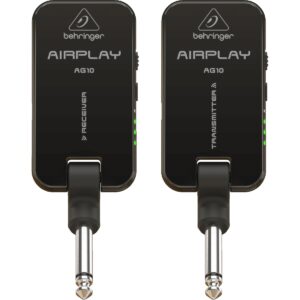 BEHRINGER AG10 SISTEMA WIRELESS PER CHITARRA 2.4GHz A BASSA LATENZA 4 CANALI BATTERIA RICARICABILE USB