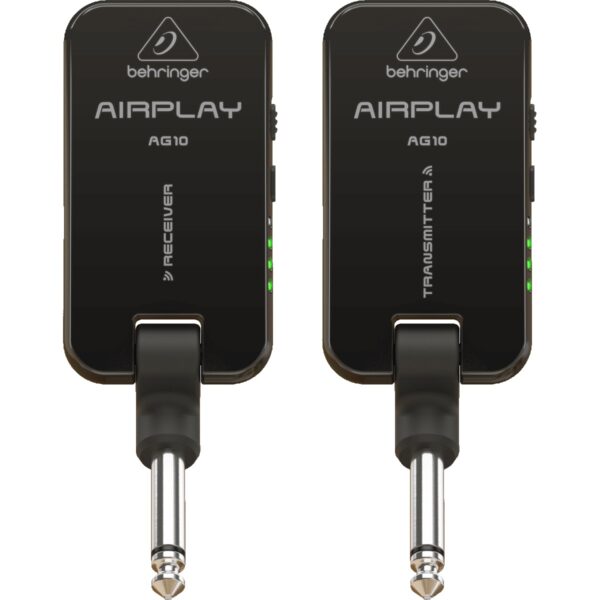 BEHRINGER AG10 SISTEMA WIRELESS PER CHITARRA 2.4GHz A BASSA LATENZA 4 CANALI BATTERIA RICARICABILE USB