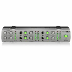 BEHRINGER AMP800 V2 MINI-AMP AMPLIFICATORE PER CUFFIE STEREO 4 CANALI