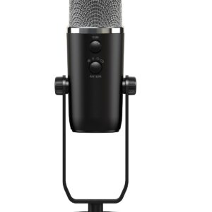 BEHRINGER BIGFOOT MICROFONO DA STUDIO USB CON 4 PATTERN CONTROLLO CUFFIA VOLUME MUTE