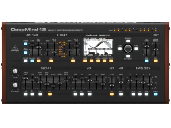 BEHRINGER DEEPMIND-12D MODULO SINTETIZZATORE ANALOGICO DESKTOP CON POLIFONIA A 12 VOCI