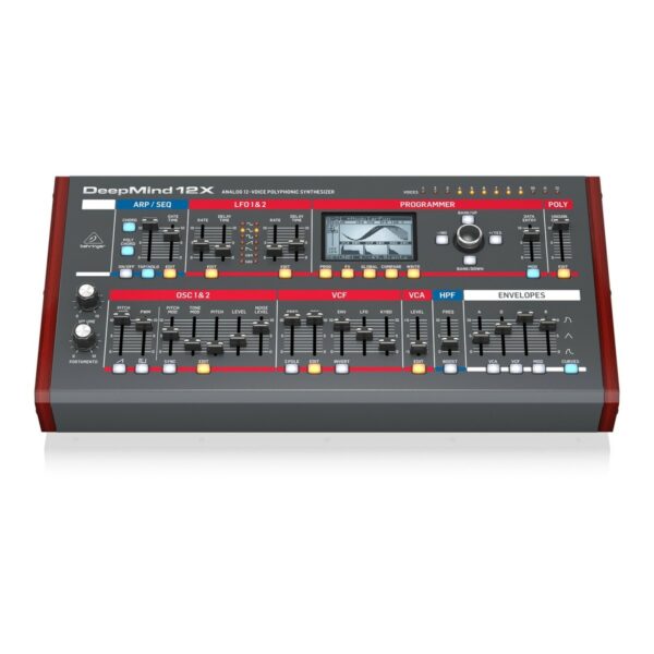 BEHRINGER DEEPMIND 12XD SINTETIZZATORE ANALOGICO 12 VOCI DESK