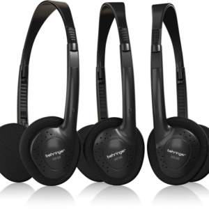 BEHRINGER HO 66 PACK DI 3 CUFFIE DINAMICHE MULTIUSO ON-EAR CON AMPIA RISPOSTA IN FREQUENZA