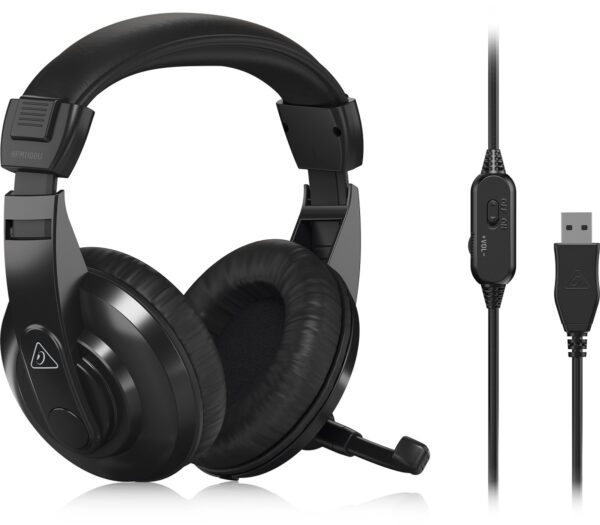 BEHRINGER HPM1100U CUFFIA STEREO UNIVERSALE USB CON MICROFONO