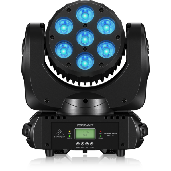 BEHRINGER MH710 MOVING HEAD TESTA MOBILE LED RGBW 7x10W