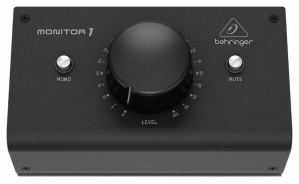 BEHRINGER MONITOR1 CONTROLLER VOLUME PASSIVO PER MONITOR DA STUDIO COLORE NERO