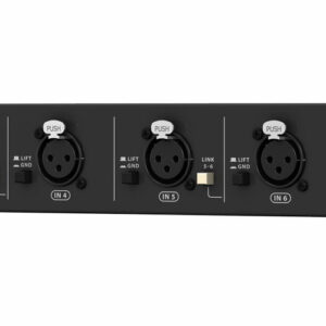 BEHRINGER MS8000 ULTRALINK SPLITTER MICROFONICO 8 XLR IN 8 XLR OUT 8 LINK OUT