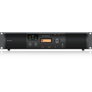 BEHRINGER NX1000D FINALE DI POTENZA 1000 WATT 2 CANALI CON COMPENSAZIONE AUTOMATICA DELL’ IMPEDENZA + DSP