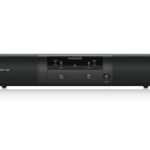 BEHRINGER NX6000 FINALE DI POTENZA 6000 WATT 2 CANALI CON COMPENSAZIONE AUTOMATICA DELL’ IMPEDENZA