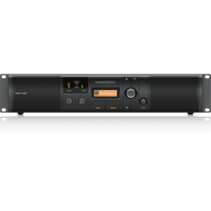 BEHRINGER NX6000D FINALE DI POTENZA 6000 WATT 2 CANALI CON COMPENSAZIONE AUTOMATICA DELL’ IMPEDENZA + DSP