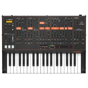 BEHRINGER ODYSSEY SINTETIZZATORE ANALOGICO 37 TASTI ARPEGGIATORE E SEQUENCER INCORPORATI FX KLARK TEKNIK MIDI – USB