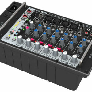 BEHRINGER PMP500MP3 EUROPORT MIXER AMPLIFICATO 8 CANALI EFFETTI FBQ 500 WATT 4 MIC XLR IN + 2 STEREO