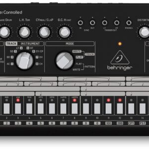 BEHRINGER RD-6 BK RHYTHM DESIGNER BLACK DRUM MACHINE NERA
