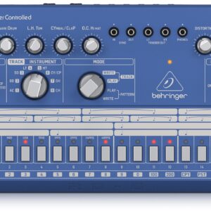 BEHRINGER RD-6 BU RHYTHM DESIGNER BLUE DRUM MACHINE BLU