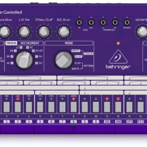 BEHRINGER RD-6 GP RHYTHM DESIGNER PURPLE DRUM MACHINE VIOLA