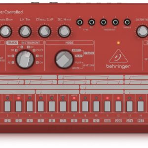 BEHRINGER RD-6 RD RHYTHM DESIGNER RED DRUM MACHINE ROSSA
