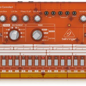 BEHRINGER RD-6 TG RHYTHM DESIGNER ORANGE DRUM MACHINE ARANCIONE