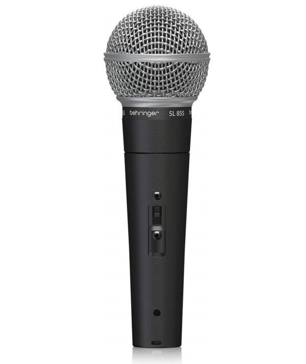 BEHRINGER SL85S MICROFONO DINAMICO CARDIOIDE SWITCH ON-OFF CON CUSTODIA