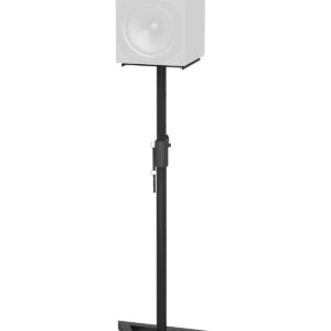 BEHRINGER SM5001 SUPPORTO CASSE MONITOR DA STUDIO STAND REGOLABILE BASE TRIANGOLARE PIEDINI ANTIVIBRAZIONI