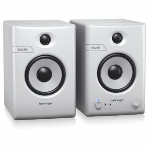 BEHRINGER TRUTH 4.5 BT WHITE COPPIA MONITOR STUDIO BLUETOOTH 64W WOOFER 4.5″ BIANCHE