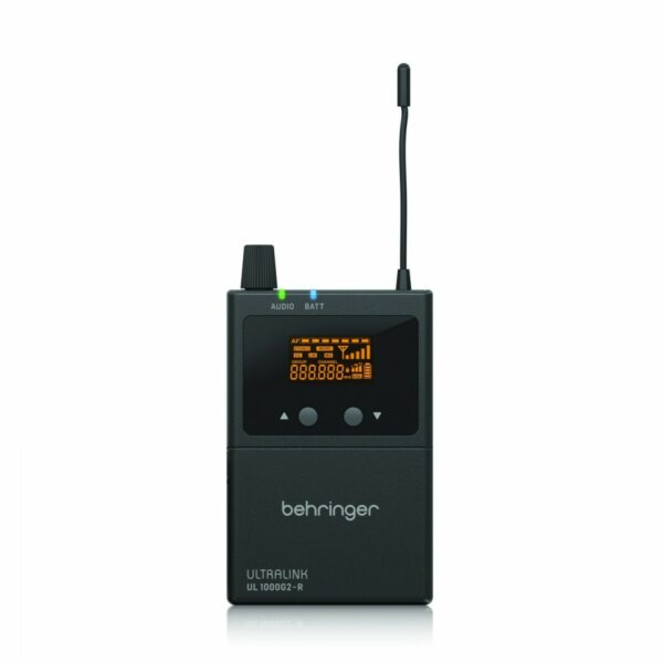 BEHRINGER UL1000G2-R RICEVITORE BODYPACK WIRELESS UHF PER SISTEMA IN EAR MONITOR UL 1000G2