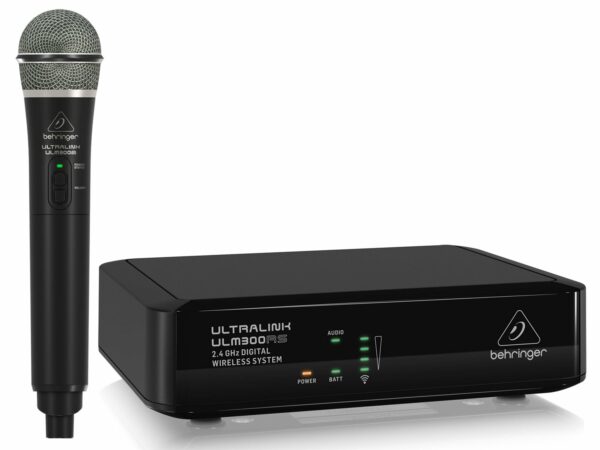 BEHRINGER ULM300 MIC RADIOMICROFONO PALMARE WIRELESS DIGITALE 2,4 GHz