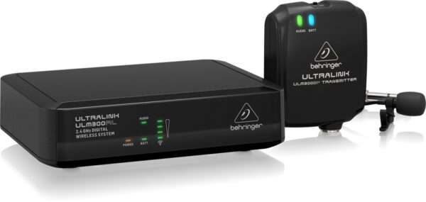 BEHRINGER ULM300LAV RADIOMICROFONO LAVALIER WIRELESS DIGITALE 2,4 GHz