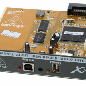 BEHRINGER X-UF INTERFACCIA AUDIO 24 BIT USB 2.0 E FIREWIRE 400 PER MIXER DIGITALE X32