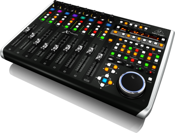 BEHRINGER X-TOUCH CONTROLLER SUPERFICIE DI CONTROLLO 9 FADER MOTORIZZATI INTERFACCIA ETHERNET MIDI USB