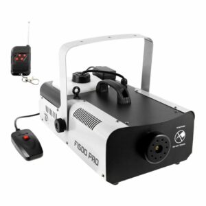 BOOMTONE DJ F1500 PRO MACCHINA DEL FUMO 1500 WATT CON TELECOMANDO WIRELESS + TELECOMANDO CABLATO