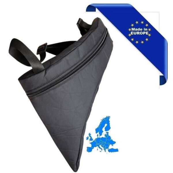 BORSA ERGONOMICA IMBOTTITA PER FLAUTO DI PAN 12 CANNE CUSTODIA MADE IN EUROPE TRACOLLA REGOLABILE COMODA ZIP FRONTALE FACILE APERTURA E ISPEZIONE