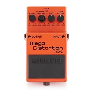 BOSS MD2 MEGA DISTORTION EFFETTO DISTORSORE A PEDALE PER CHITARRA