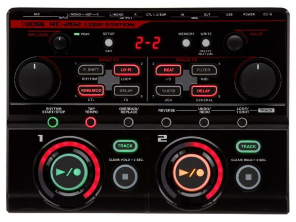 BOSS RC202 LOOP STATION + MULTIEFFETTI DA TAVOLO