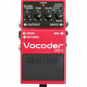 BOSS VO1 EFFETTO VOCODER A PEDALE PER CHITARRA E BASSO