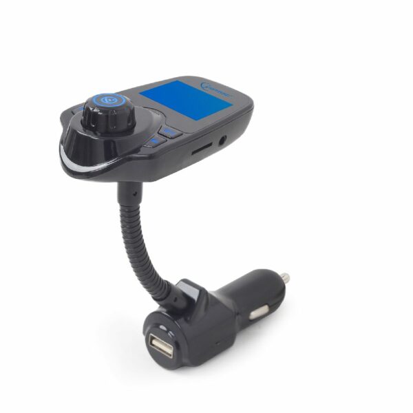 GEMBIRD CARKIT BLUETOOTH CON TRASMETTITORE FM, NERO