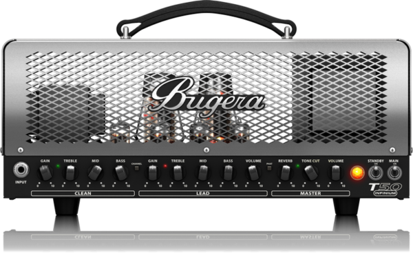 BUGERA T50-INFINIUM TESTATA VALVOLARE PER CHITARRA 50 WATT