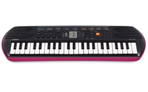 CASIO SA78 TASTIERA PORTATILE 44 TASTI MINI 100 SUONI 50 RITMI 5 DRUMPAD SENZA ALIMENTATORE