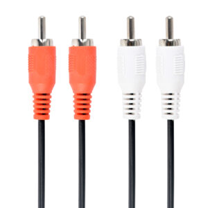 CABLEXPERT CAVO SPINA RCA X 2 AD RCA X 2 (FONO), 1.8 M
