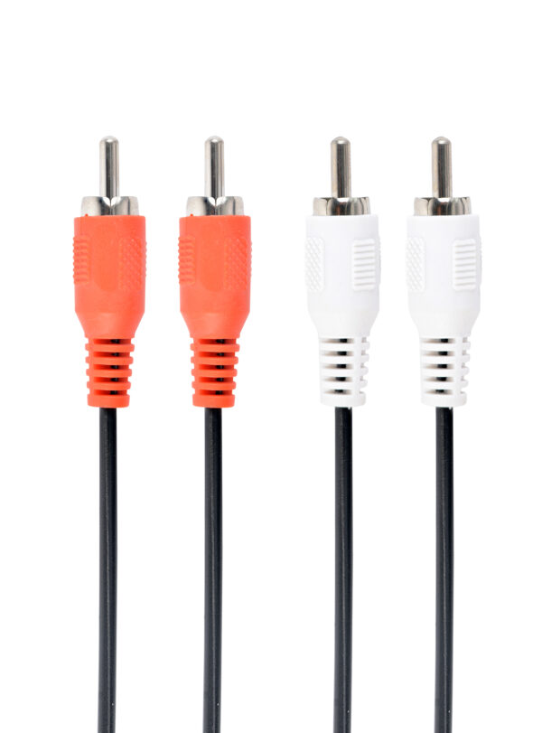 CABLEXPERT CAVO SPINA RCA X 2 AD RCA X 2 (FONO), 1.8 M