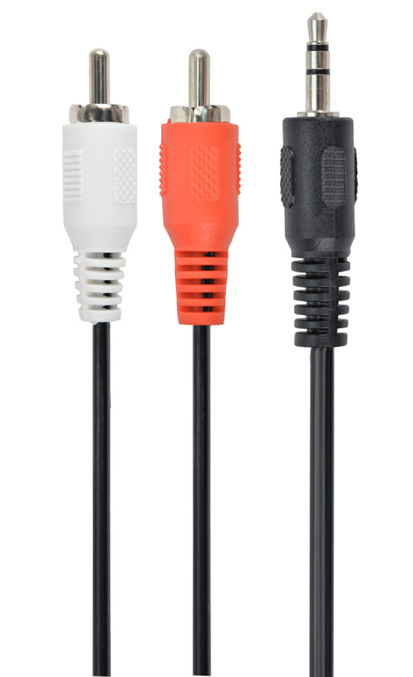 CABLEXPERT 3.5 MM STEREO TO RCA PLUG CABLE, 2.5 M