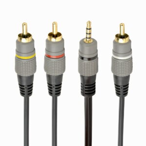 CABLEXPERT CAVO SPINA RCA X 2 AD RCA X 2 (FONO), 1.5 M