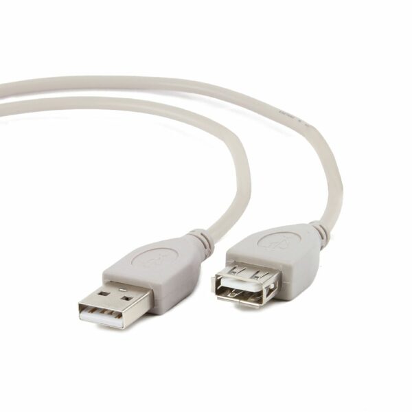 CABLEXPERT CCB-USB2-AMAF-10 USB2.0 PROLUNGA PRESA A-PLUG A- CONFEZIONATI SINGOLARMENTE, 3 MT