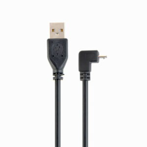 CABLEXPERT ANGLED MICRO-USB CABLE, 1.8 M