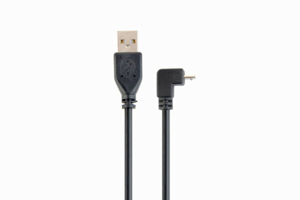 CABLEXPERT ANGLED MICRO-USB CABLE, 1.8 M